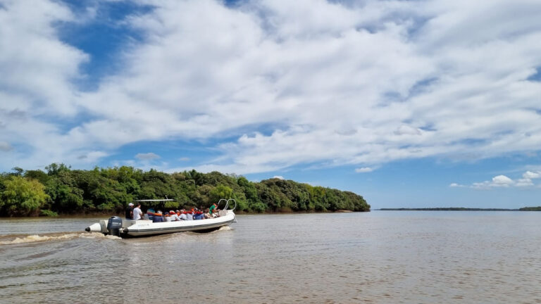 Inauguración en el Parque Natural Provincial “Islas y Canales Verdes del Río Uruguay”