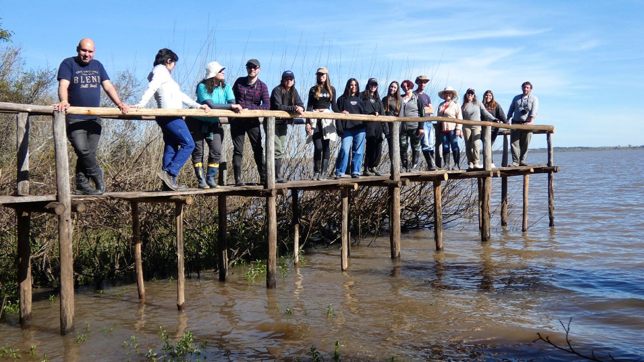 Estudiantes de la UBA en la Reserva El Potrero - Reserva El Potrero