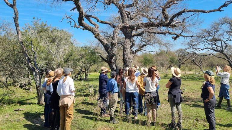 Paisajistas de Pampa Infinita visitaron la Reserva El Potrero
